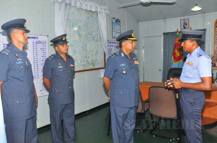 Annual AOC's Inspection of SLAF Combat Training School Vanni