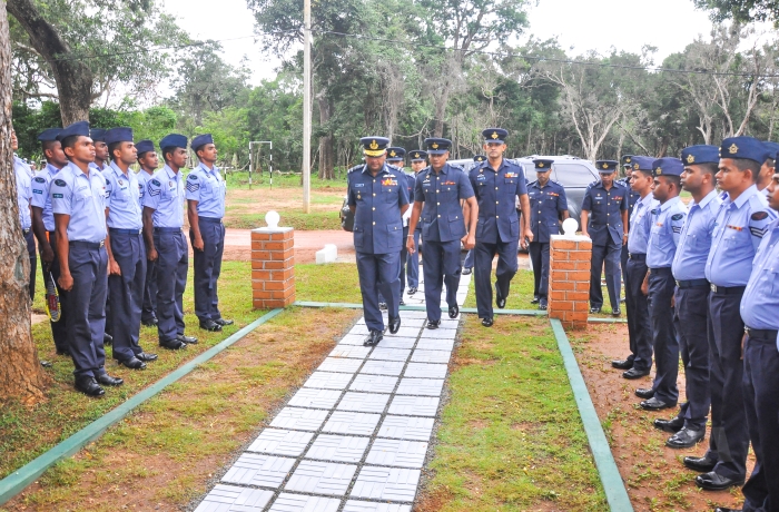 Annual AOC's Inspection of SLAF Combat Training School Vanni