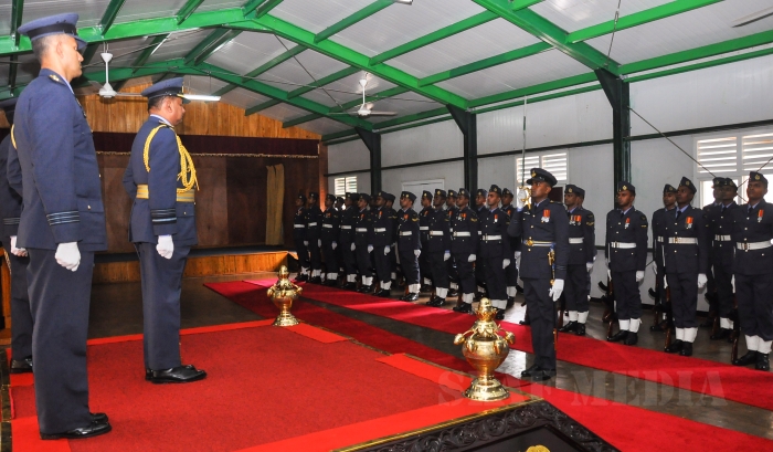 Annual AOC's Inspection of SLAF Combat Training School Vanni
