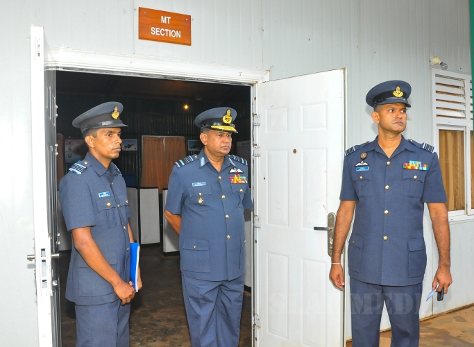 Annual AOC's Inspection of SLAF Combat Training School Vanni