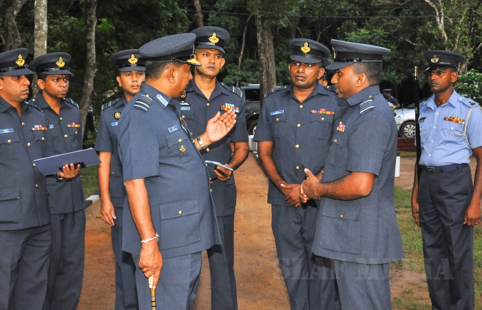 Annual AOC's Inspection of SLAF Combat Training School Vanni