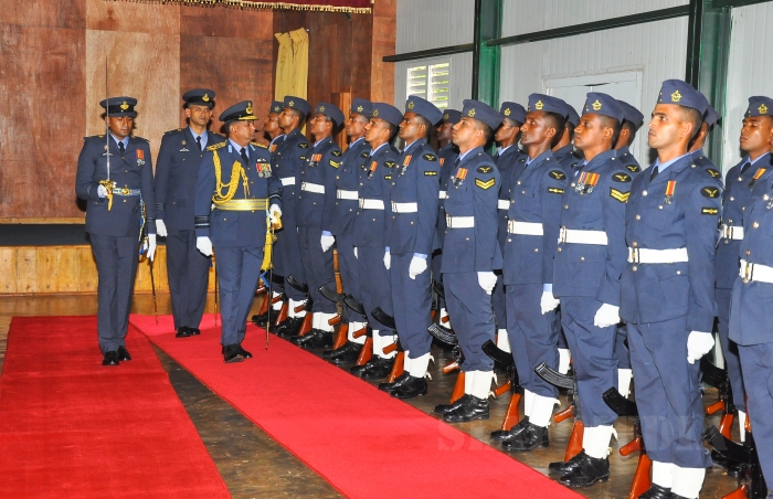 Annual AOC's Inspection of SLAF Combat Training School Vanni