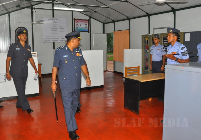 Annual AOC's Inspection of SLAF Combat Training School Vanni