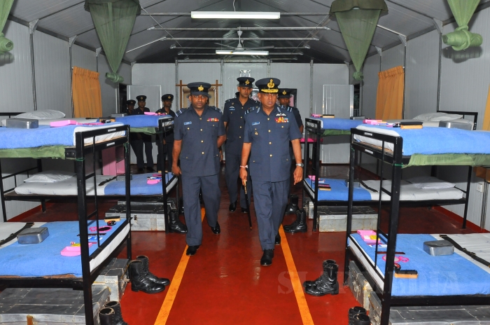 Annual AOC's Inspection of SLAF Combat Training School Vanni