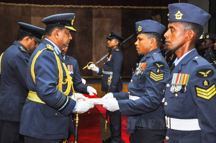 Annual AOC's Inspection of SLAF Combat Training School Vanni