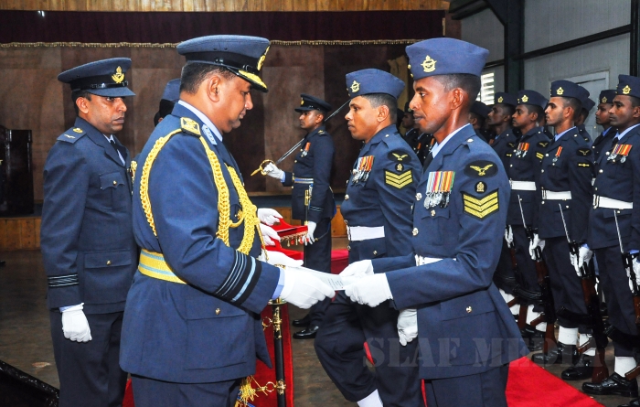 Annual AOC's Inspection of SLAF Combat Training School Vanni