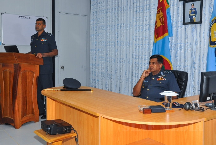 Annual AOC's Inspection of SLAF Combat Training School Vanni