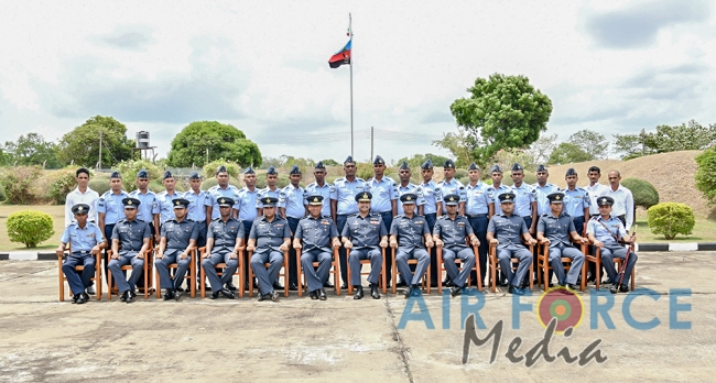 Commander’s Inspection of SLAF Base Vavuniya