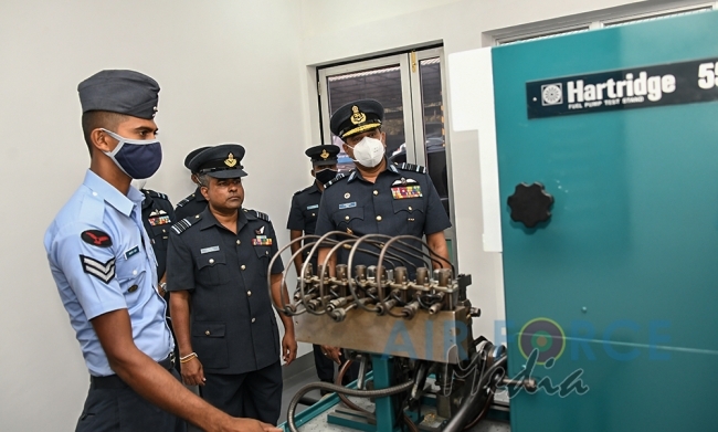 Commander's Inspection of SLAF Base Vavuniya