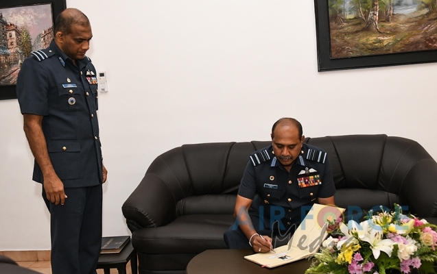 Commander's Inspection of SLAF Base Vavuniya