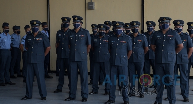 Commander's Inspection of SLAF Base Vavuniya