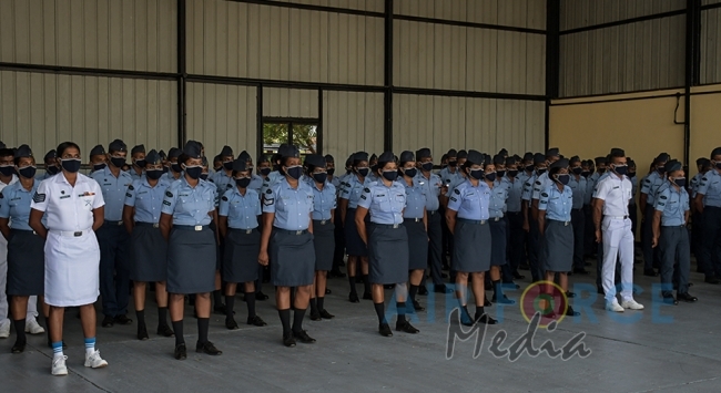 Commander's Inspection of SLAF Base Vavuniya