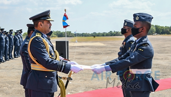 Commander's Inspection of SLAF Base Vavuniya