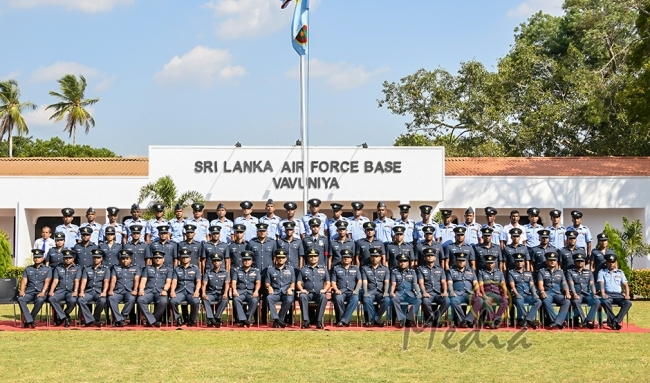 Commander's Inspection of SLAF Base Vavuniya