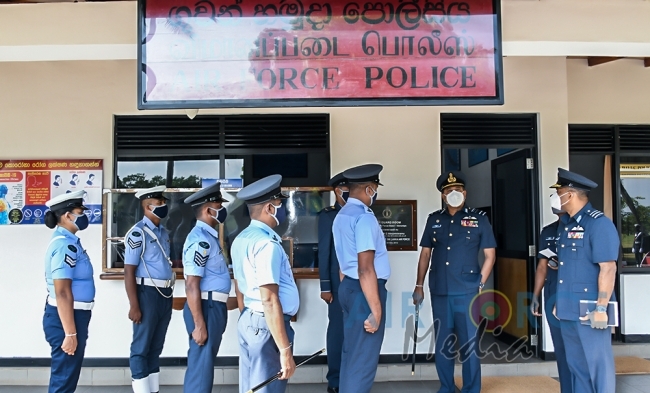 Commander's Inspection of SLAF Base Vavuniya