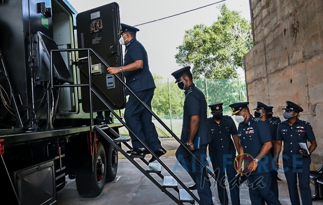 Commander's Inspection of SLAF Base Vavuniya