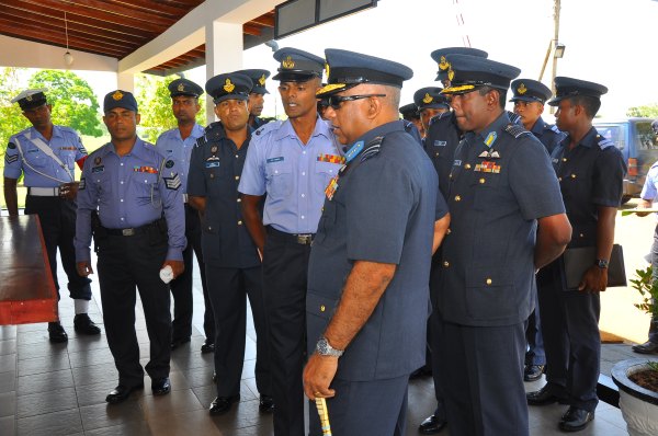 Annual AOC's Inspection at SLAF Base Vavuniya