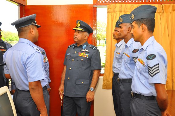 Annual AOC's Inspection at SLAF Base Vavuniya