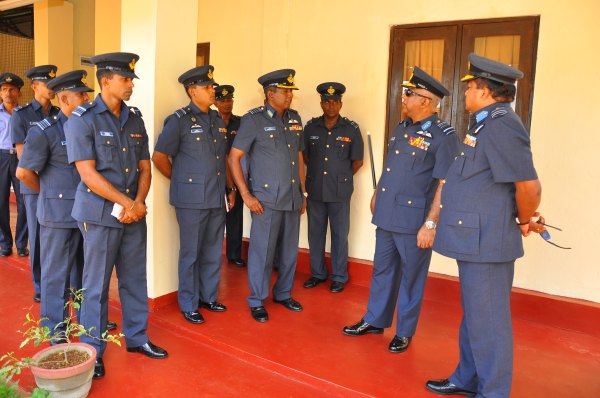 Annual AOC's Inspection at SLAF Base Vavuniya