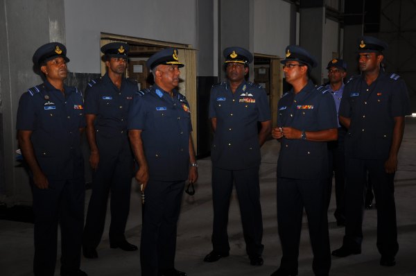 Annual AOC's Inspection at SLAF Base Vavuniya