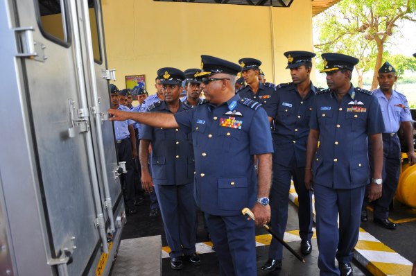 Annual AOC's Inspection at SLAF Base Vavuniya