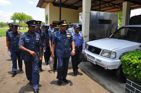 Annual AOC's Inspection at SLAF Base Vavuniya