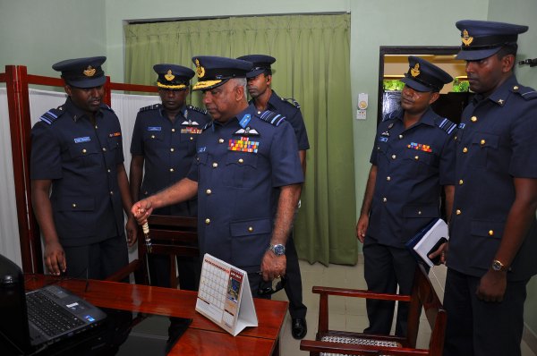 Annual AOC's Inspection at SLAF Base Vavuniya