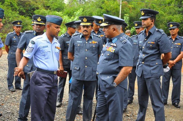 Annual AOC's Inspection at SLAF Base Vavuniya