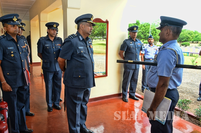 Annual AOC’s Inspection at SLAF Base Vauniya