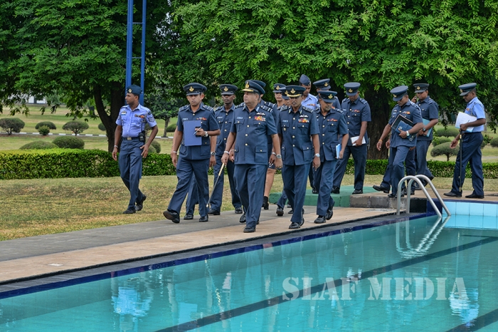 Annual AOC’s Inspection at SLAF Base Vauniya