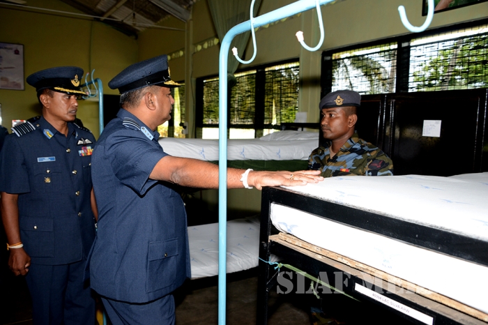 Annual AOC’s Inspection at SLAF Base Vauniya