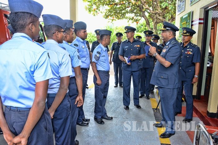 Annual AOC’s Inspection at SLAF Base Vauniya