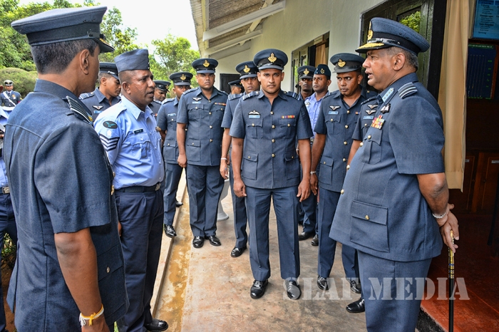 Annual AOC’s Inspection at SLAF Base Vauniya
