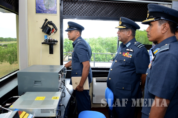 Annual AOC’s Inspection at SLAF Base Vauniya