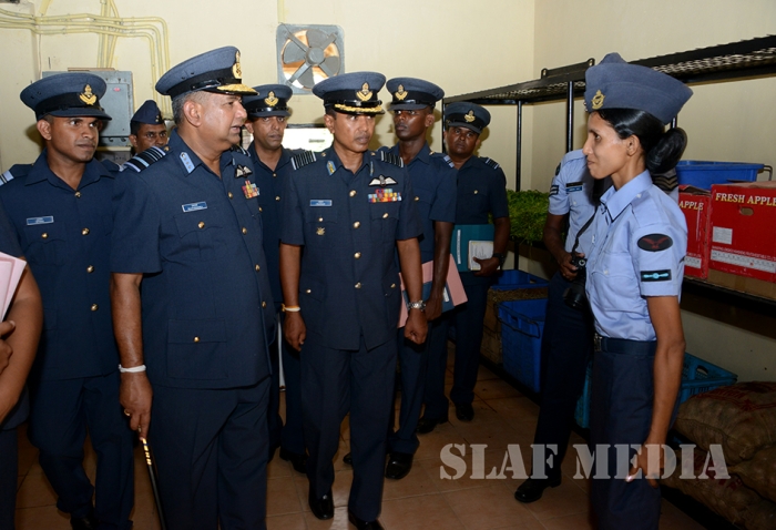 Annual AOC’s Inspection at SLAF Base Vauniya