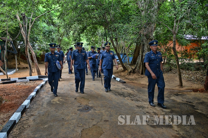 Annual AOC’s Inspection at SLAF Base Vauniya