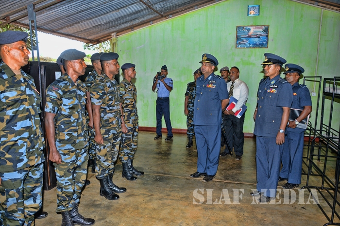 Annual AOC’s Inspection at SLAF Base Vauniya