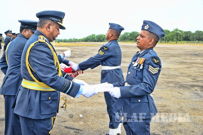 Annual AOC’s Inspection at SLAF Base Vauniya