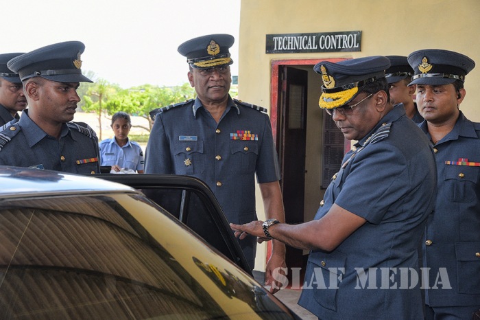 Annual AOC’s Inspection at SLAF Base Vavuniya