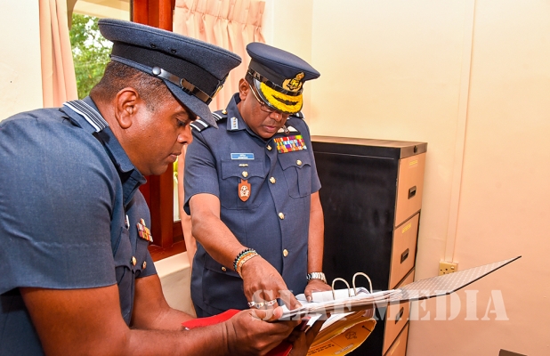Annual Commander’s Inspection of SLAF Base Vavuniya
