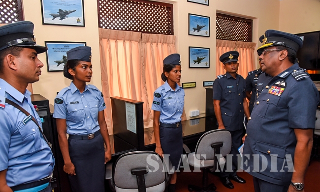 Annual Commander’s Inspection of SLAF Base Vavuniya