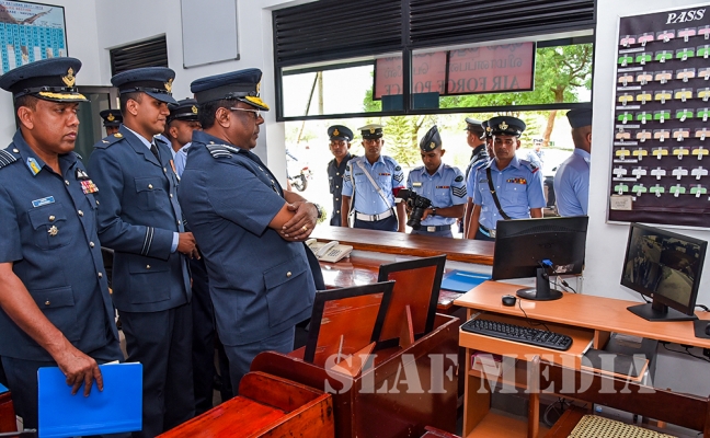Annual Commander’s Inspection of SLAF Base Vavuniya