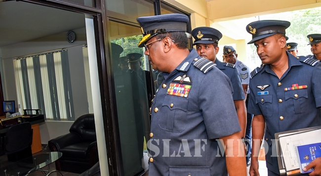 Annual Commander’s Inspection of SLAF Base Vavuniya