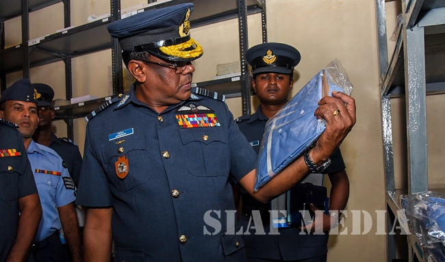 Annual Commander’s Inspection of SLAF Base Vavuniya