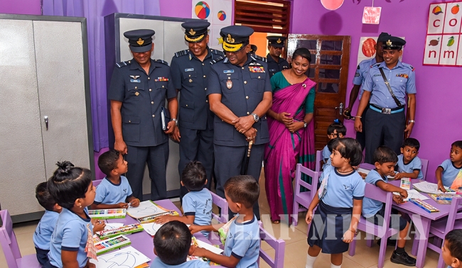 Annual Commander’s Inspection of SLAF Base Vavuniya