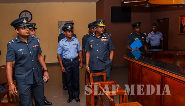 Annual Commander’s Inspection of SLAF Base Vavuniya