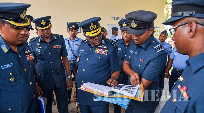 Annual Commander’s Inspection of SLAF Base Vavuniya