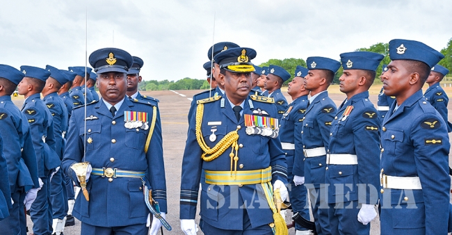 Annual Commander’s Inspection of SLAF Base Vavuniya