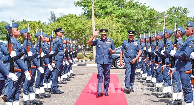 Annual Commander’s Inspection of SLAF Base Vavuniya