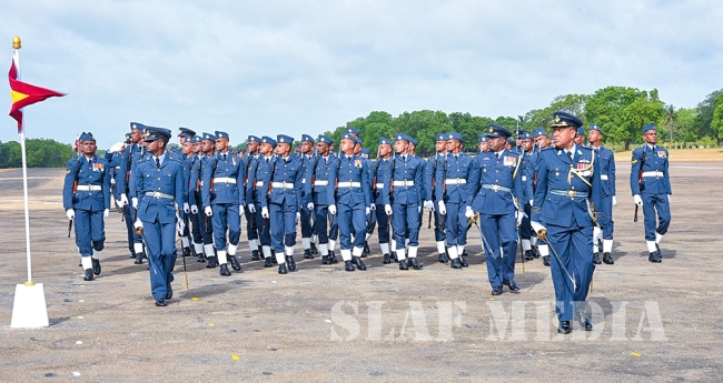 Annual Commander’s Inspection of SLAF Base Vavuniya